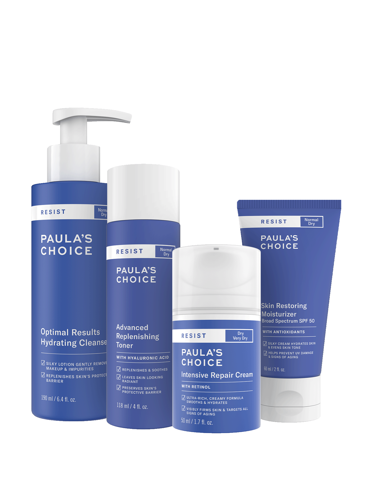 Paulas Choice Dry Skin Repair Bundle Kit 108$