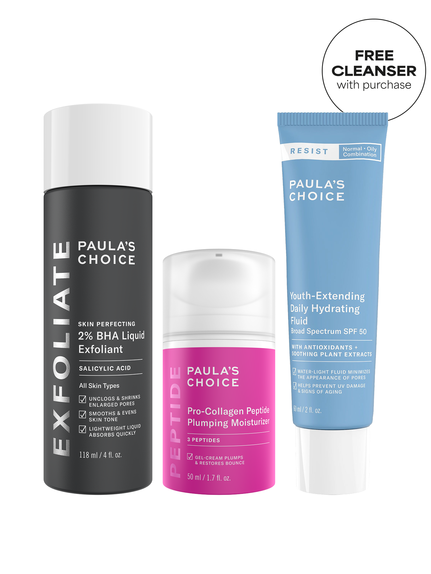 Paula's Choice High-Performance Skincare Trio | Kit