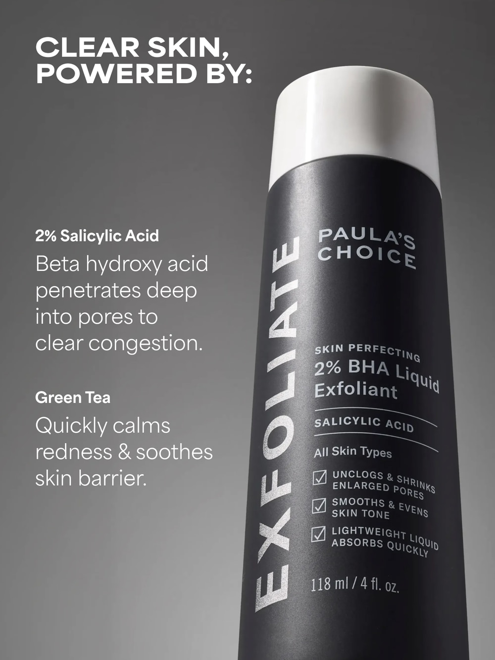 2% BHA Exfoliating Toner Bundle for Clearer Skin | Paula's Choice