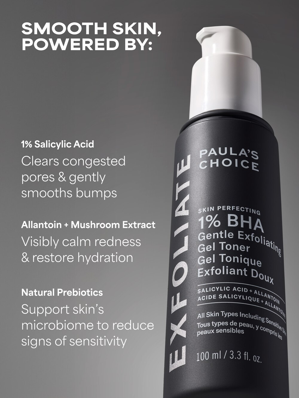 1% BHA Gentle Exfoliant for Sensitive Skin | Paula's Choice