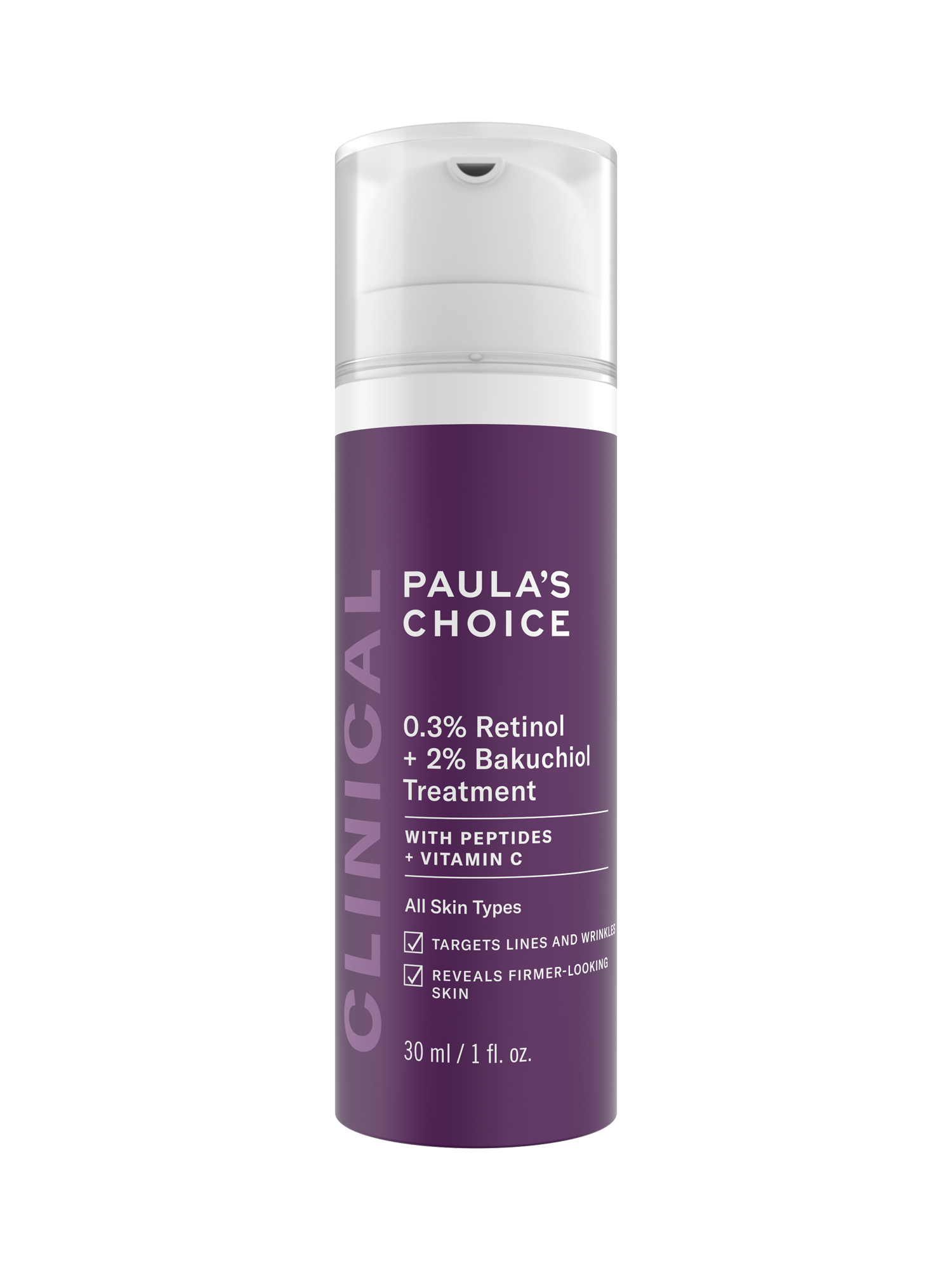 Paulas Choice Clinical 03 Retinol 2 Bakuchiol Treatment Lotion 1 oz 46$