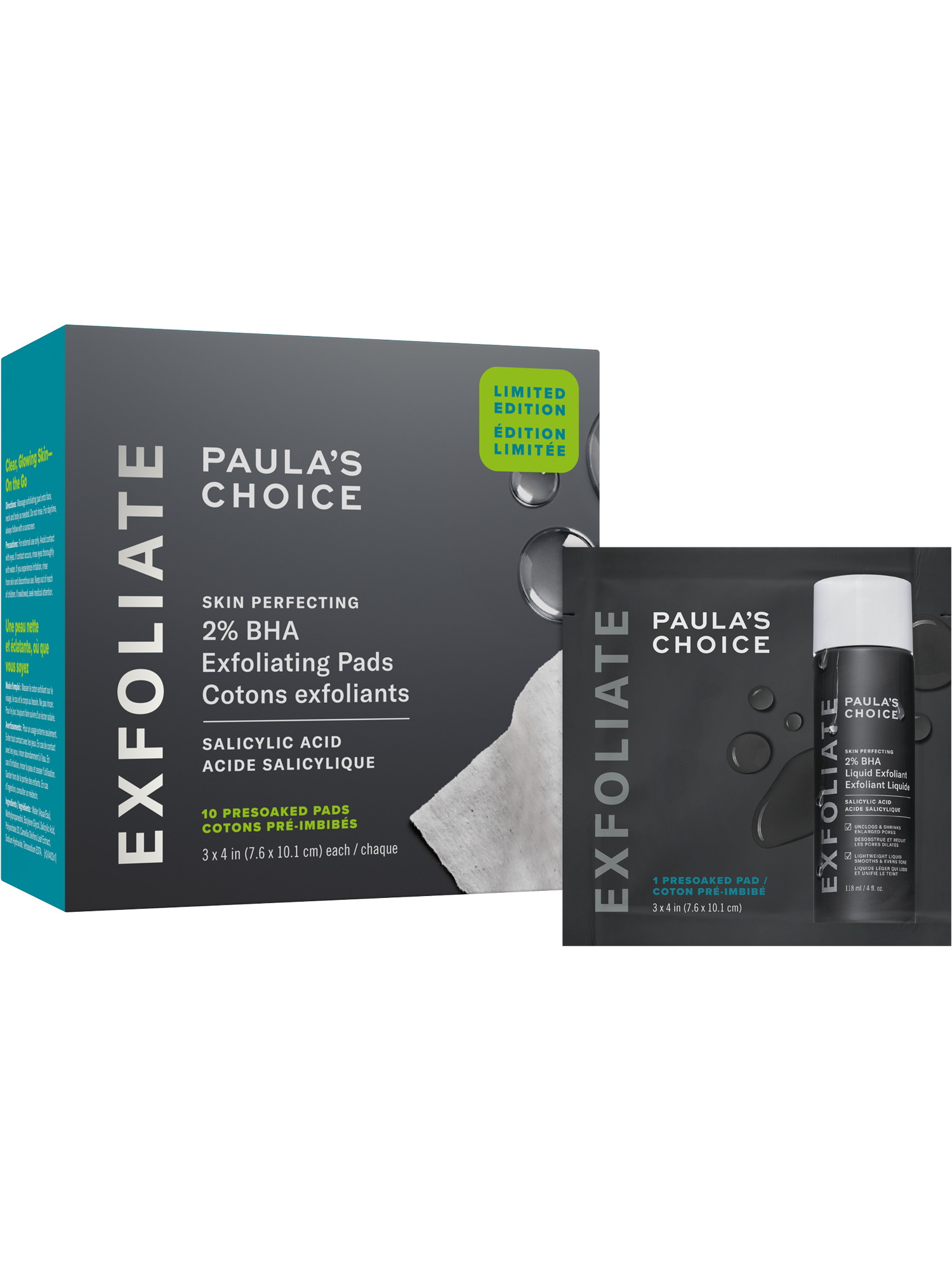 Paulas Choice Skin Perfecting 2 BHA Liquid Exfoliant 10-count 11$