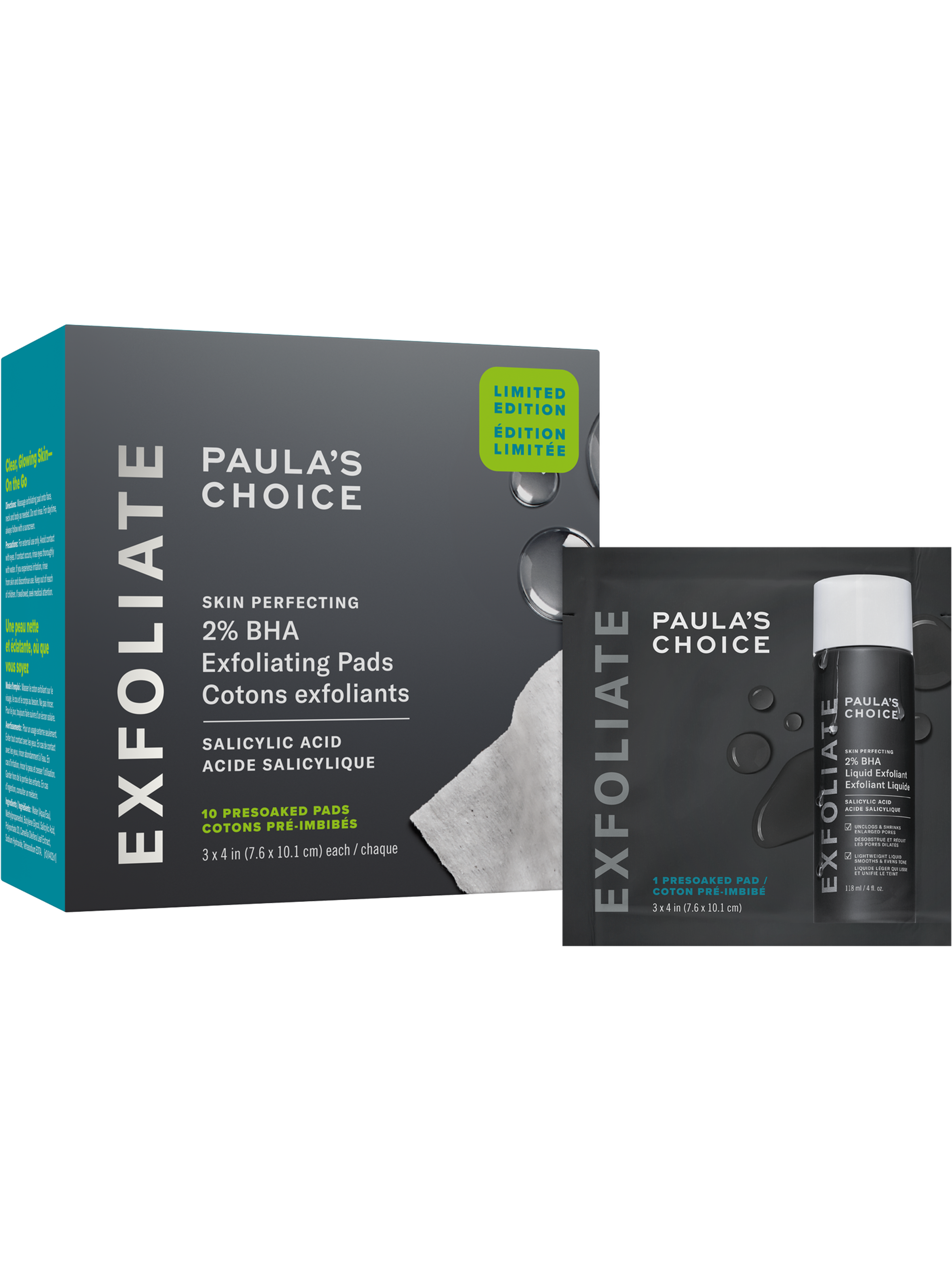 2% BHA Exfoliating Toner Pads | Paula's Choice