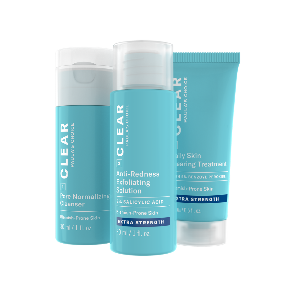 CLEAR Two Week Travel Kit - Extra Strength | Paula's Choice