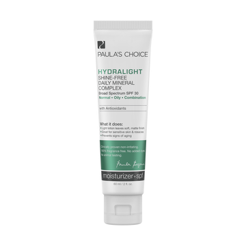 Hydralight Shine Free Mineral Complex Spf 30 Paula S Choice