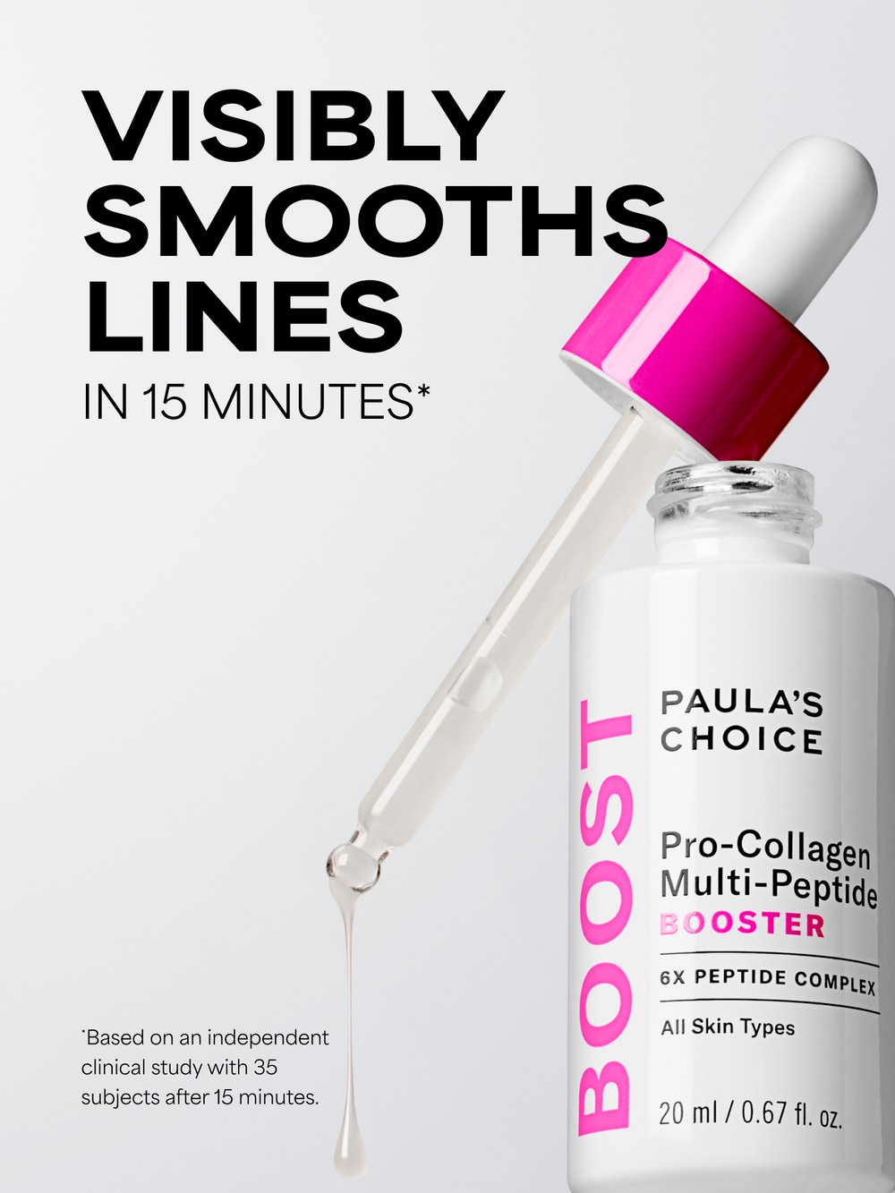Pro-Collagen Multi-Peptide Booster Serum For Anti-Aging | Paula's Choice