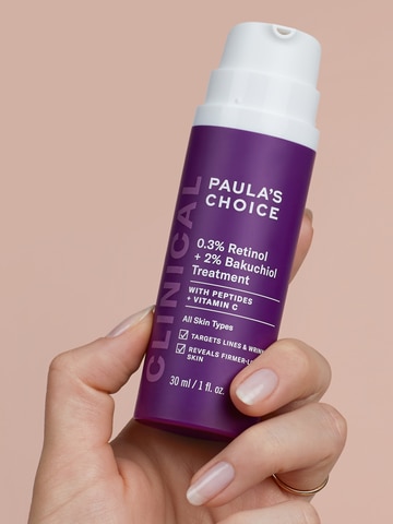 CLINICAL 0.3% Retinol + 2% Bakuchiol Treatment | Face Serum ...