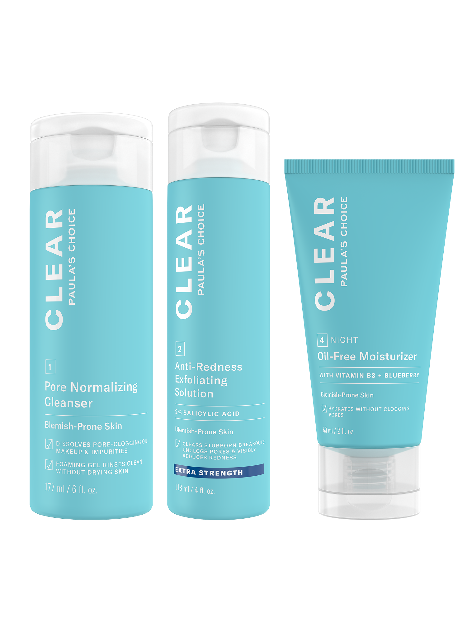 Paula's Choice Clear Extra Strength Acne Trio | Kit