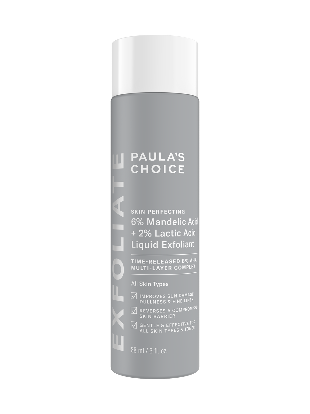 6% Mandelic Acid + 2% Lactic Acid Liquid Exfoliant