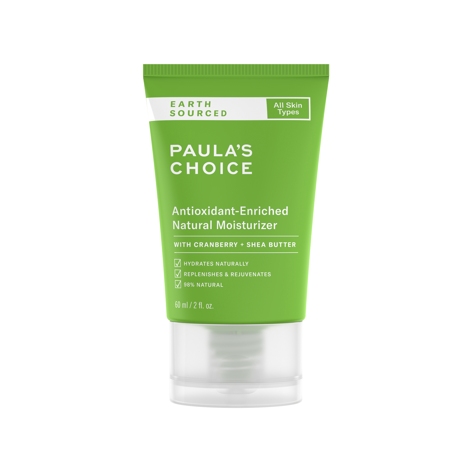 Paulas Choice Earth Sourced Antioxidant Enriched Natural Moisturizer Lotion 2 oz 27$