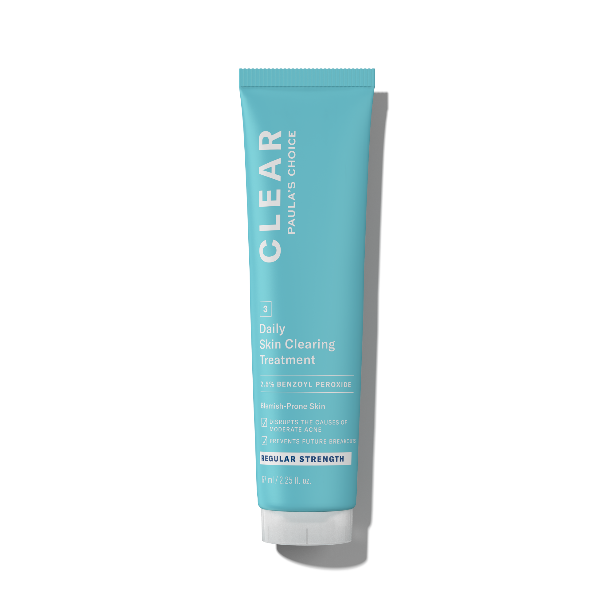Regular Strength Daily Skin Clearing Treatment with 2.5% Benzoyl Peroxide