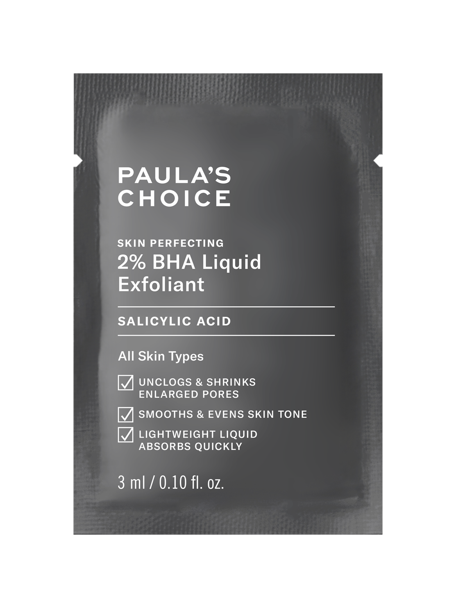 Paulas Choice Skin Perfecting 2 BHA Liquid Exfoliant Sample 1$