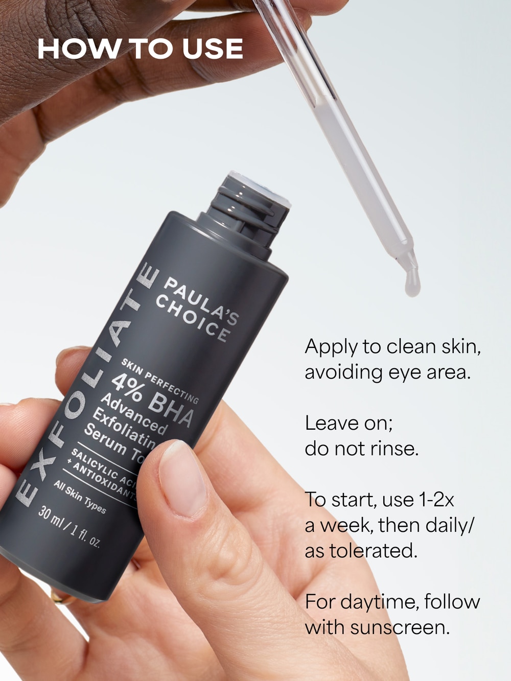 4% BHA Advanced Exfoliating Serum Toner | Paula's Choice