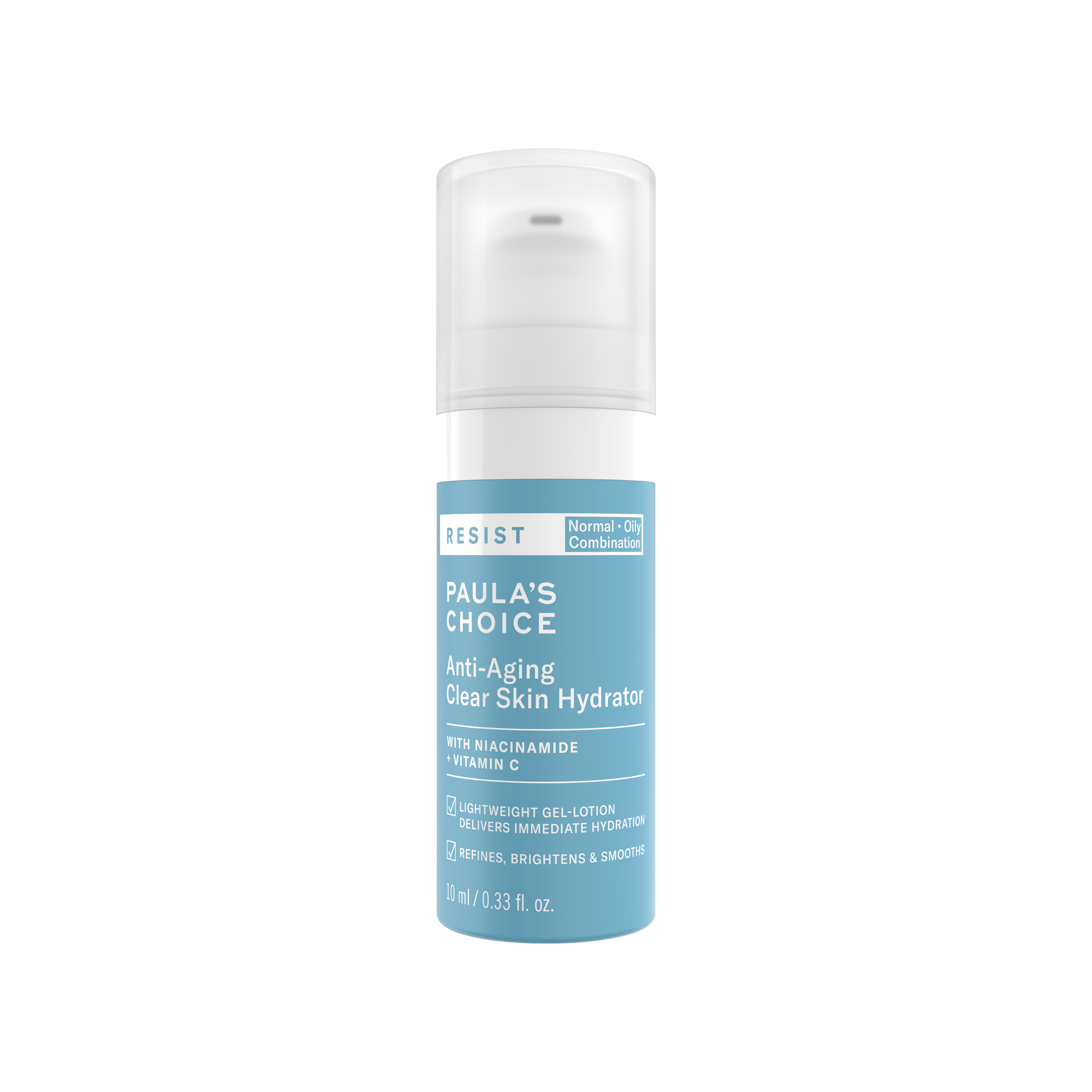 Paulas Choice Resist Anti-Aging Clear Skin Hydrator Moisturizer Travel Size 11$
