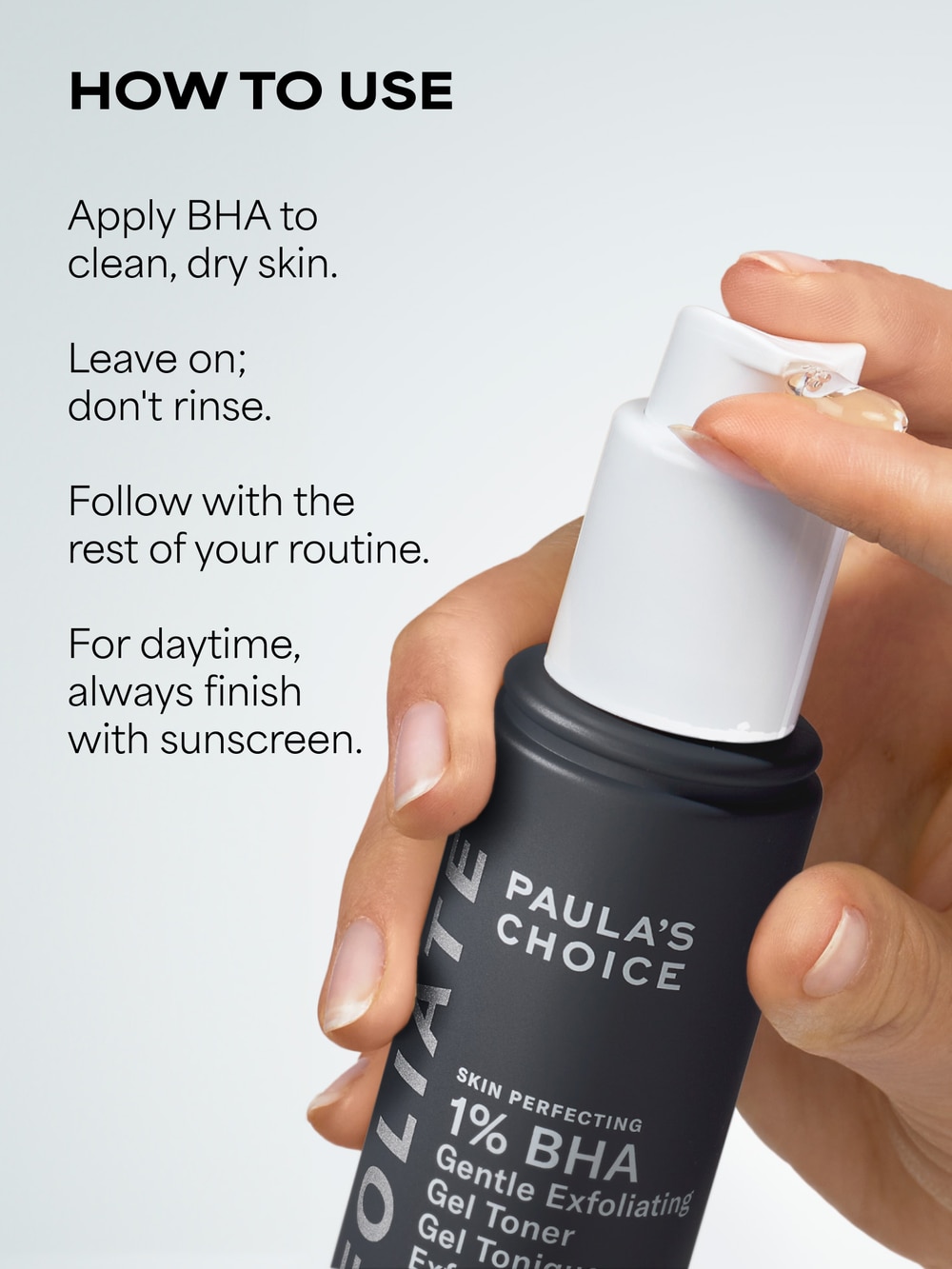 1% BHA Gentle Exfoliant for Sensitive Skin | Paula's Choice