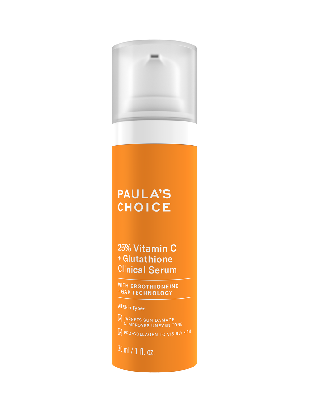 25% Vitamin C Serum + Glutathione For Uneven Skin | Paula's Choice