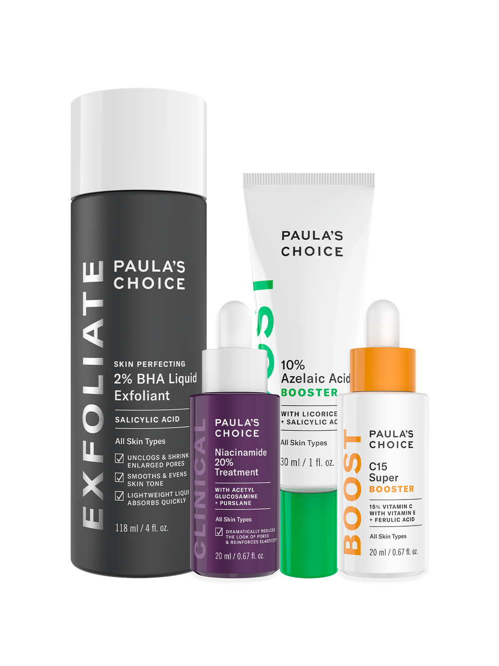 Paula's Choice スキンケアセット Clarify, Even & Brighten Kit | Paula's Choice