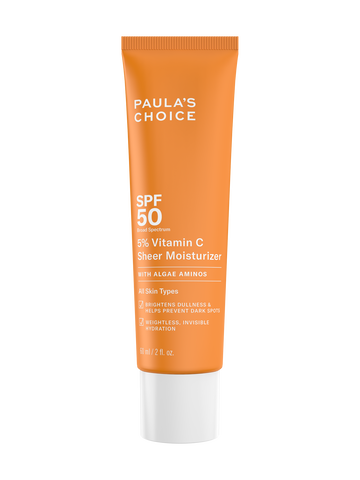 5% Vitamin C Sheer Moisturizer SPF 50