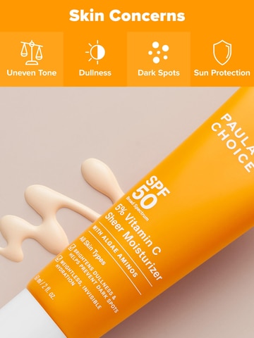 5% Vitamin C Sheer Moisturizer SPF 50 | Paula's Choice