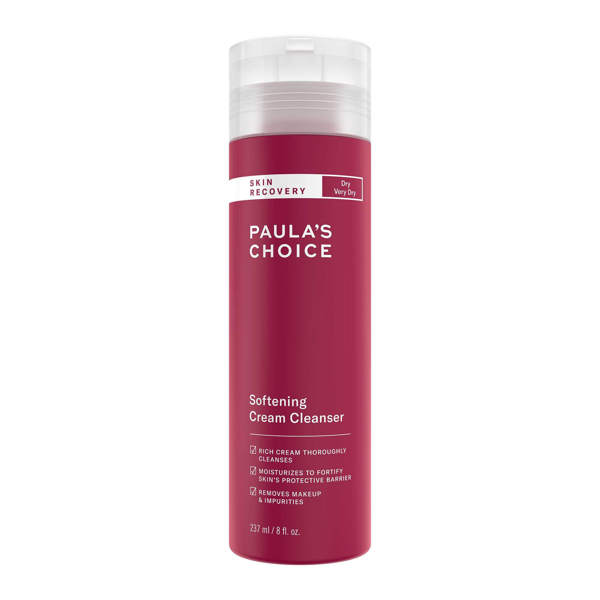 Paulas Choice Skin Recovery Softening Cream Cleanser 8 oz 17$
