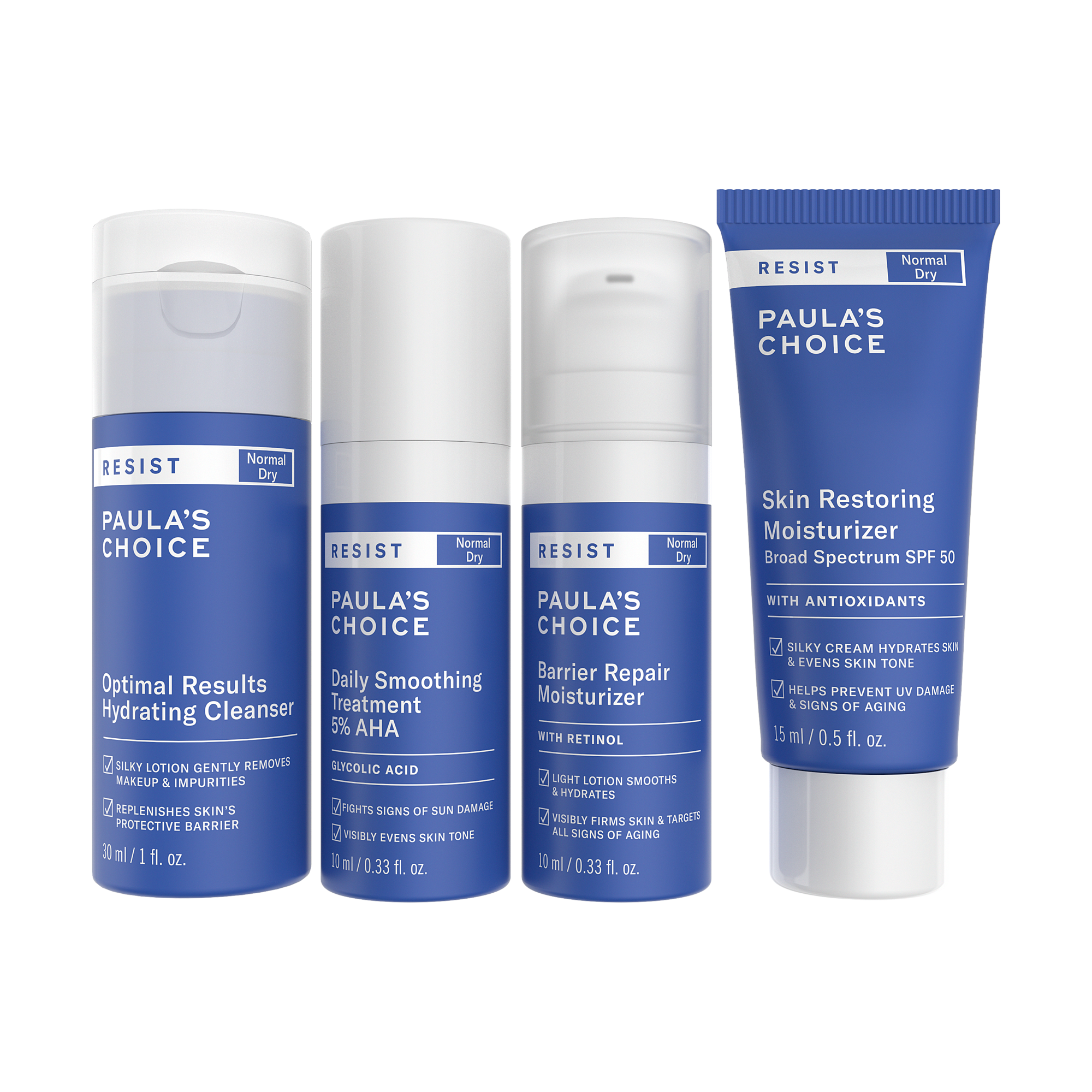 Resist Travel Kit For Normal To Dry Skin Paula S Choice