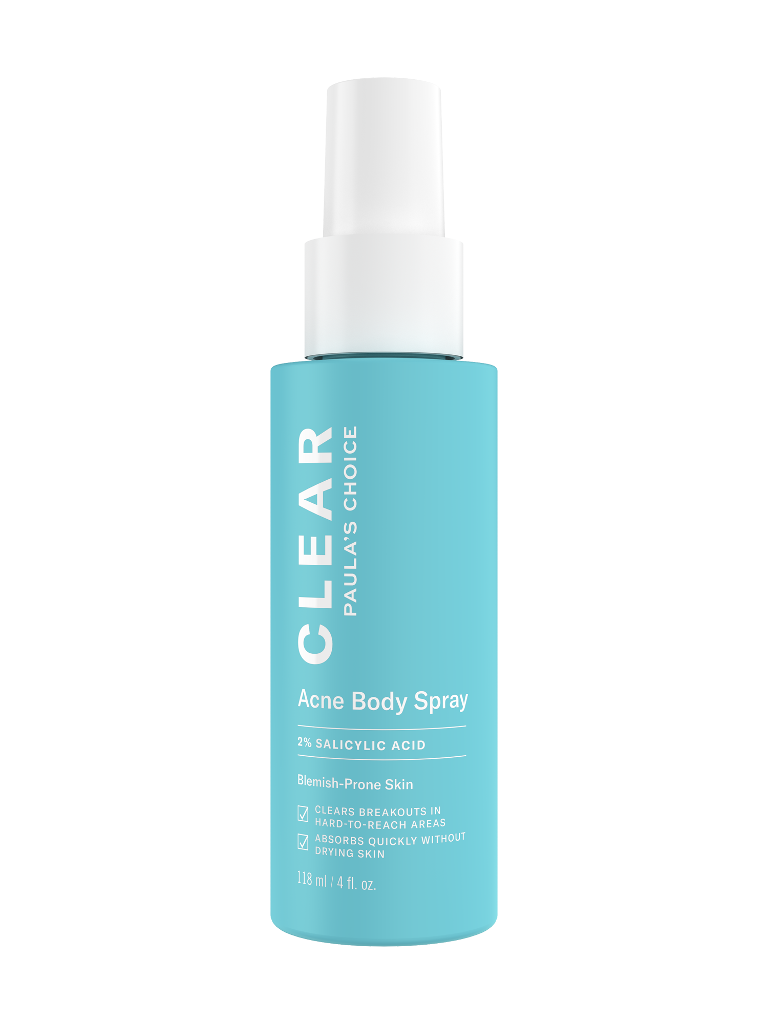 Paulas Choice Clear Acne Body Spray with 2 Salicylic Acid 4 oz $20