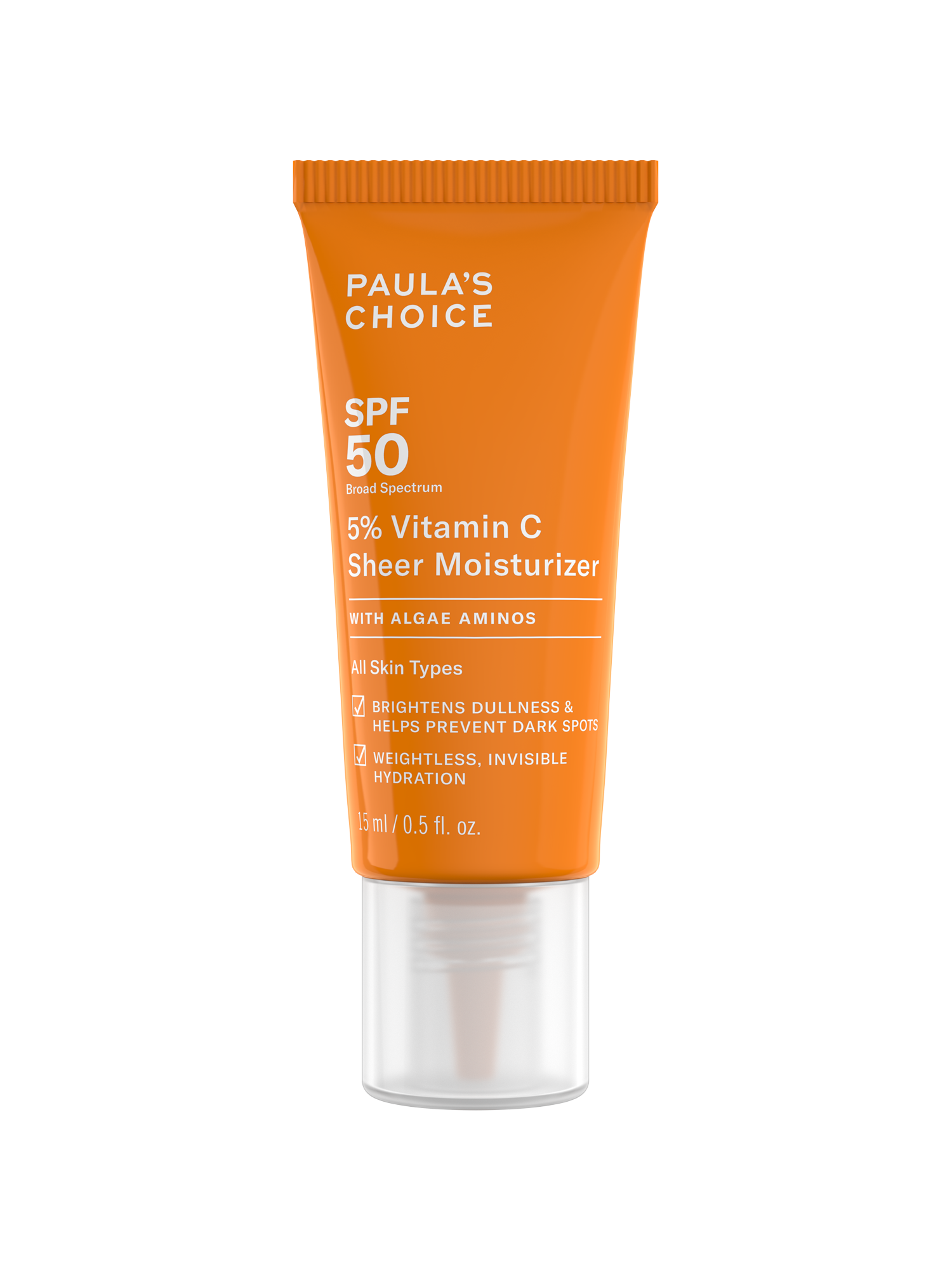 Paulas Choice 5 Vitamin C Sheer Moisturizer Spf 50 14$