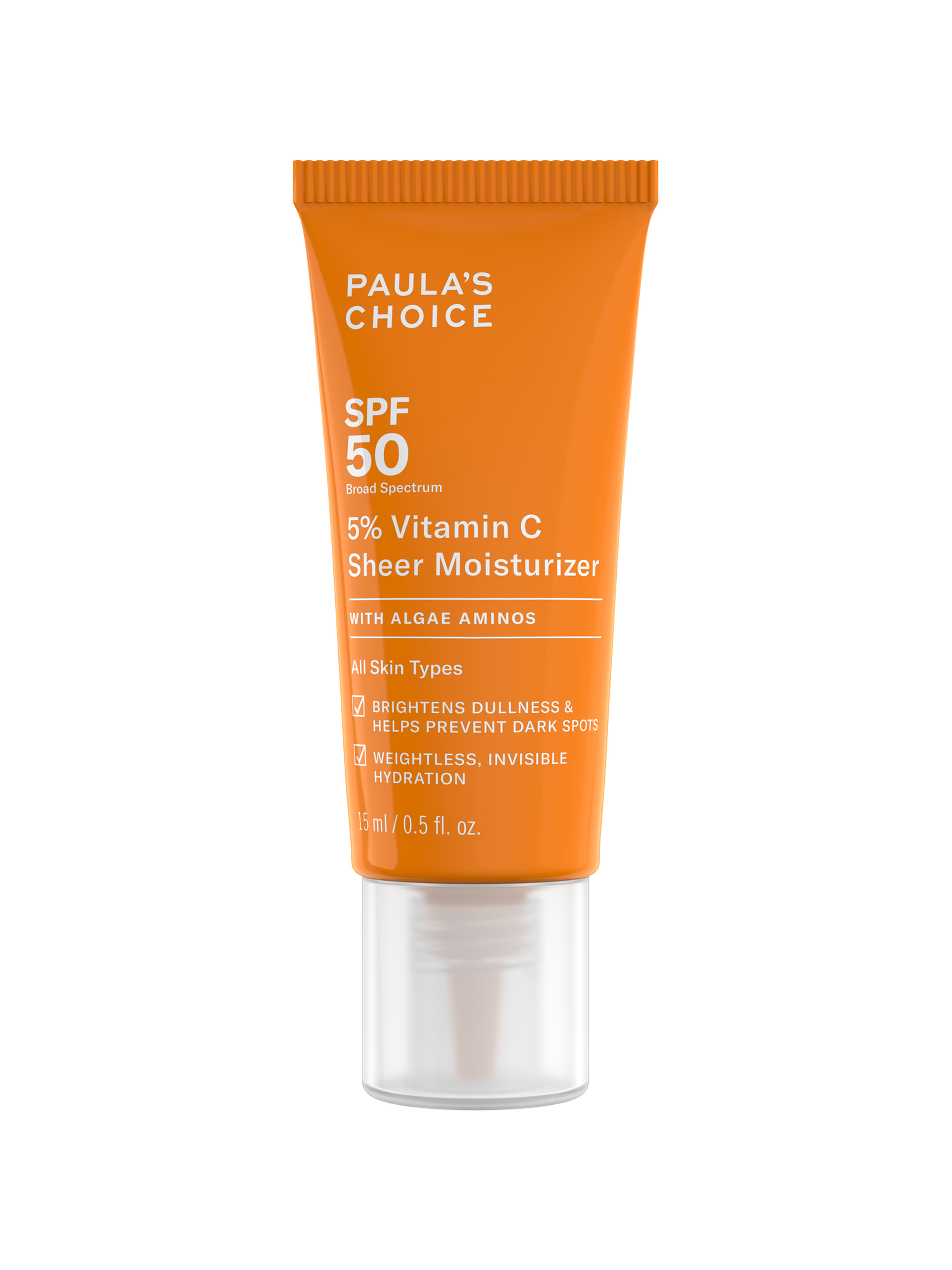 【半額】 Vitamin 5% C Choice Paula's | 50 SPF Moisturizer Sheer 洗顔料