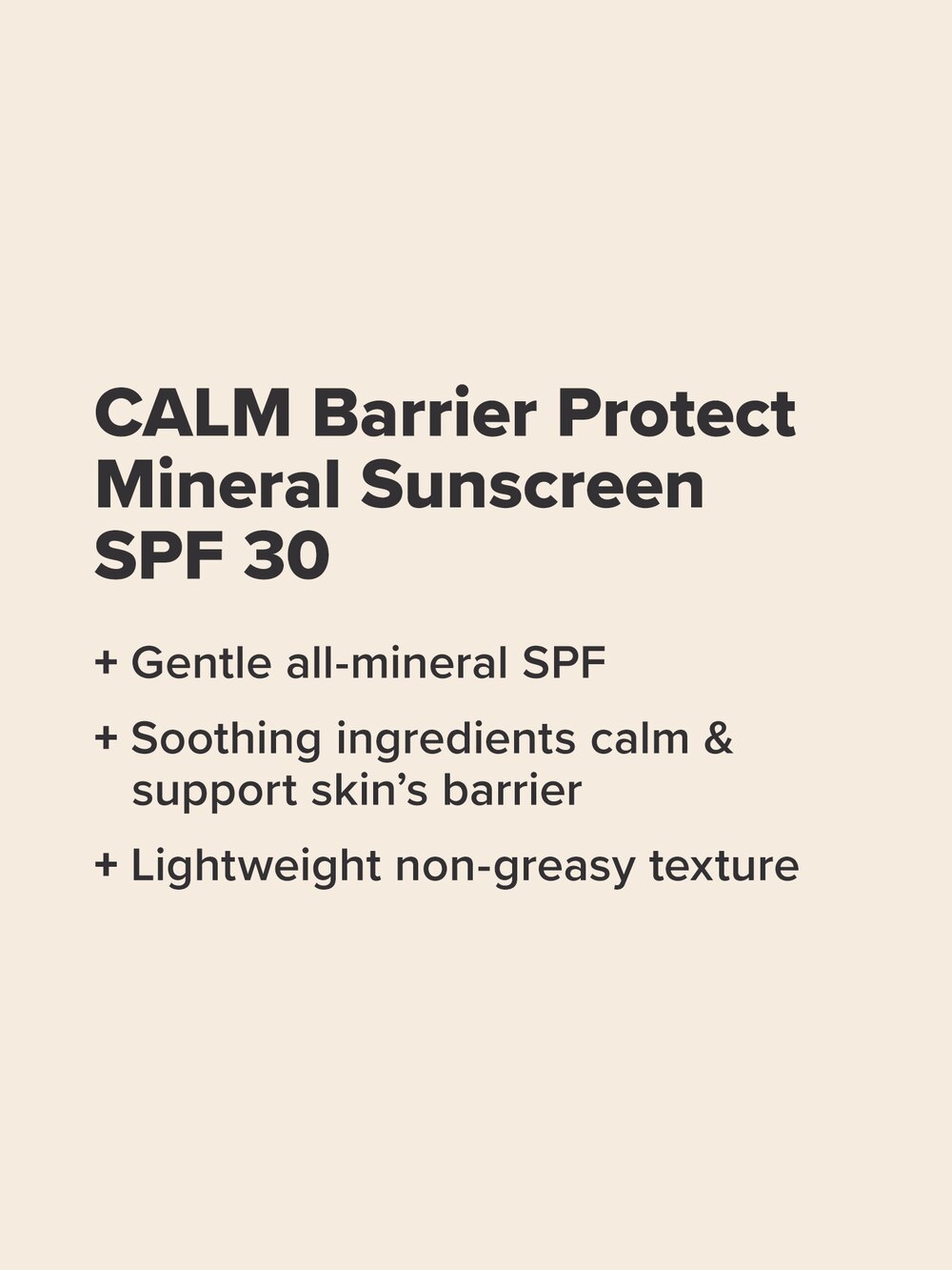 CALM Barrier Protect Mineral Sunscreen SPF 30 | Paula's Choice