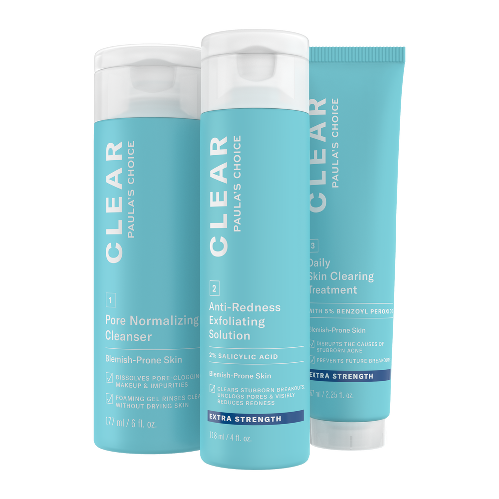 CLEAR Extra Strength Acne Products Kit | Paula's Choice