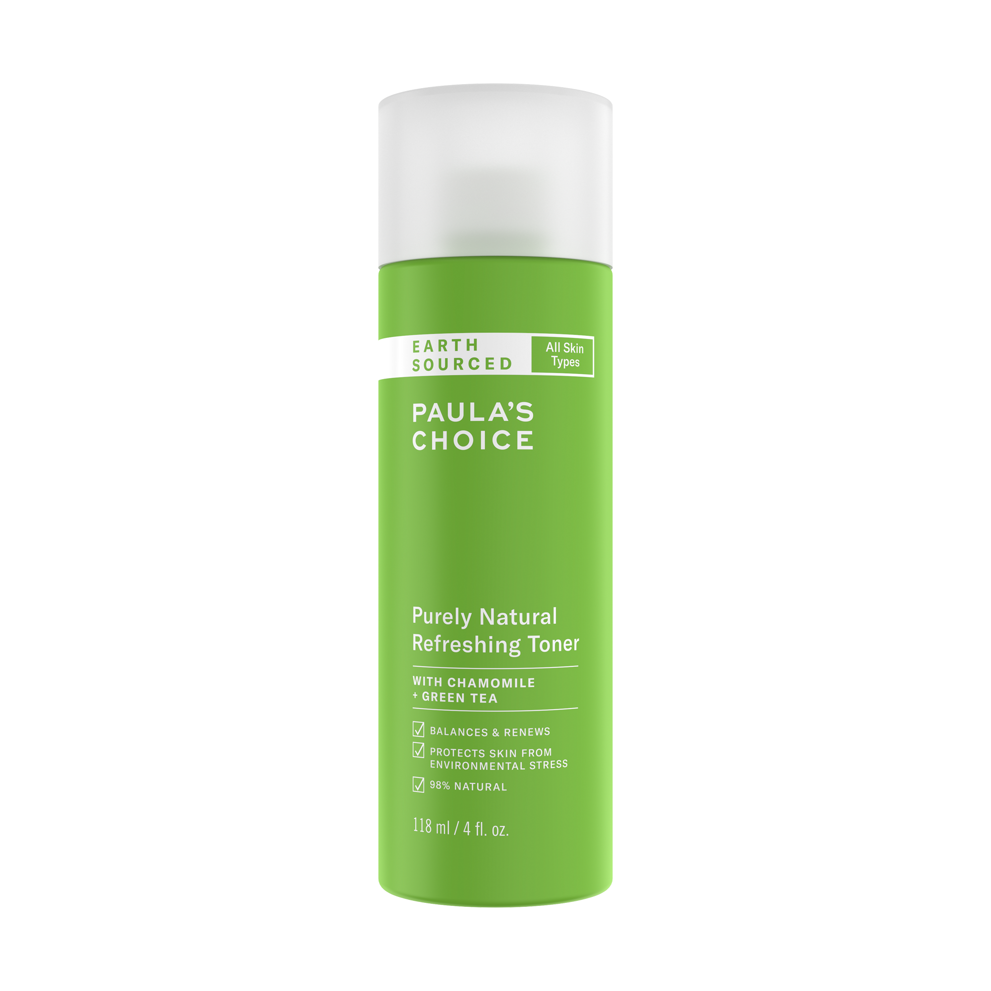 Paulas Choice Earth Sourced Purely Natural Refreshing Toner 4 oz 29$