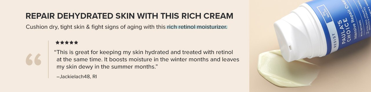 paula's choice resist intensive repair cream with retinol