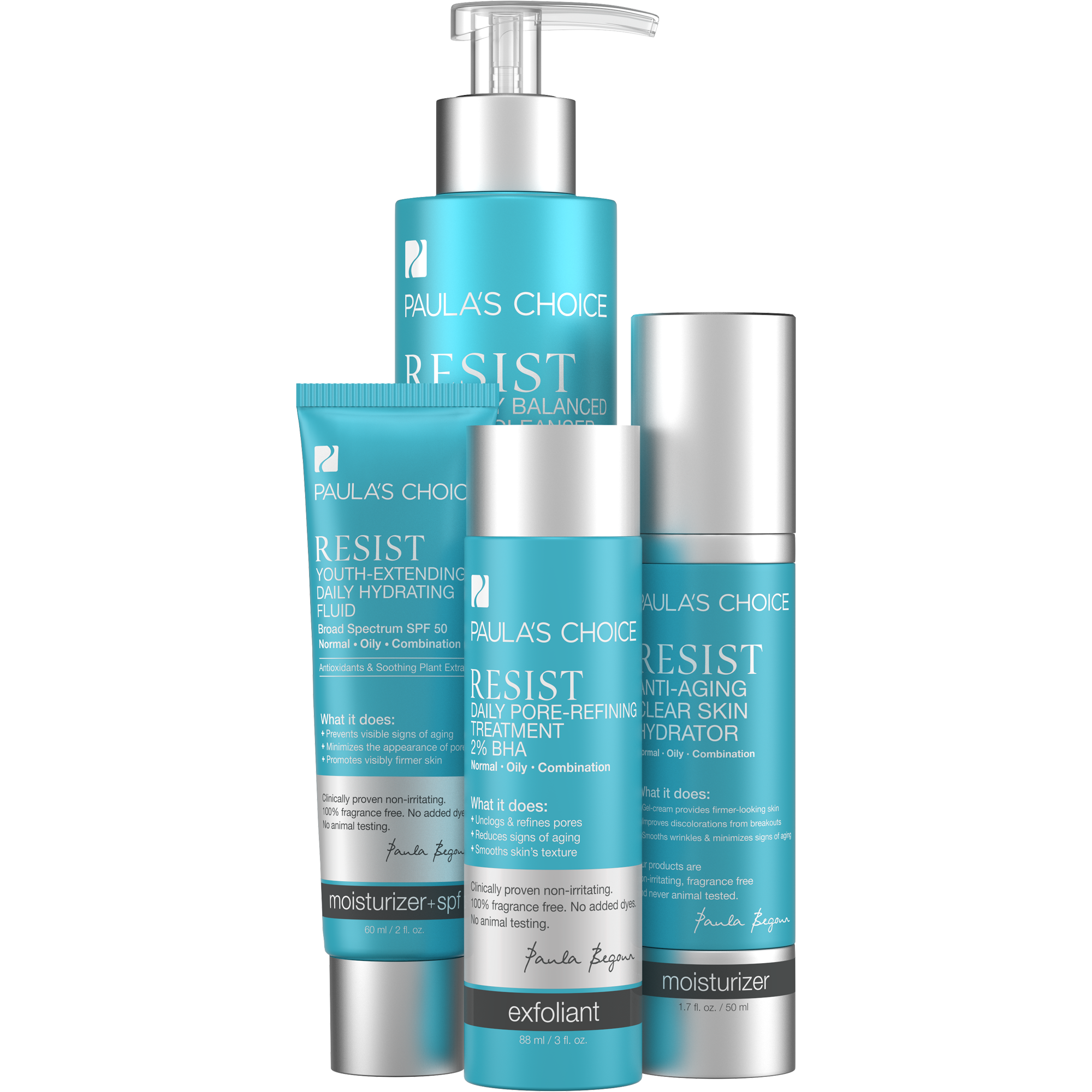 RESIST Essential Kit For Normal To Oily Skin Paula’s Choice Paula's